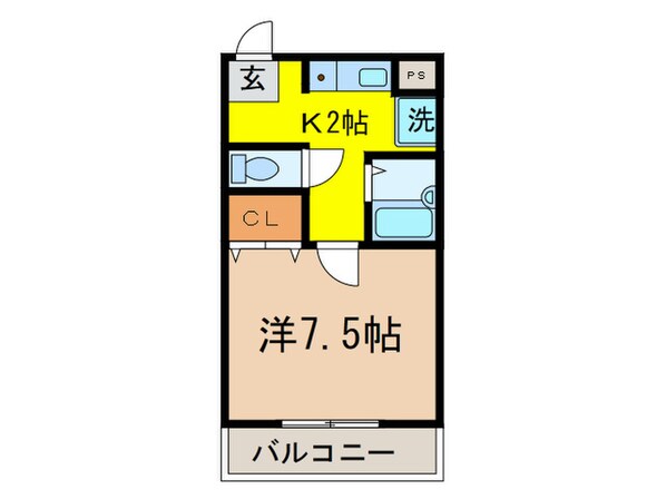 すみれビルの物件間取画像